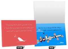Missile - NSFW Love & Friendship Greeting Card