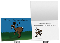 BunnyRaptor - NSFW Friendship Card